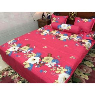 SET 5 MÓN - CHĂN - GA - GỐI POLY COTTON
