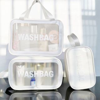 Túi đựng mỹ phẩm du lịch đựng đồ trang điểm sang trọng tiện dụng Washbag trong suốt chống thấm nước tiện dụg HL8 giá sỉ