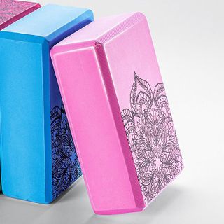 Gạch tập yoga cục gạch block yoga in Hoa Mandala - SP034