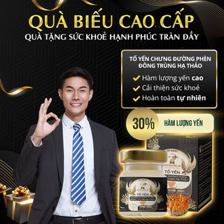 Tổ yến chưng đường phèn Đông trùng hạ thảo - Tiến Phương JSC (70 ml/hũ) giá sỉ