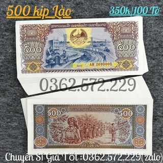 Sỉ tiền 500 kip lào