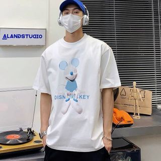 Áo thun unisex form rộng nam nữ chất cotton vải chính phẩm | Xưởng may áo thun Big Sport