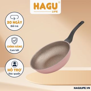 Chảo chống dính bếp từ phủ sâu lòng công nghệ Hàn Quốc kiểm định an toàn sức khoẻ Green Cook GCP05 giá sỉ