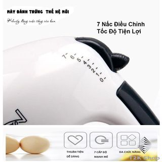 Máy Đánh Trứng Cầm Tay - Máy Đánh Trứng Mini Cầm Tay Scarlett 7 Tốc Độ M01 giá sỉ