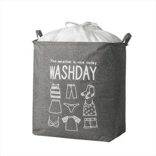 Túi đựng quần áo chăn màn bằng vải không dệt, Giỏ đựng đồ dùng gia đình đa năng washday gấp gọn xinh xắn