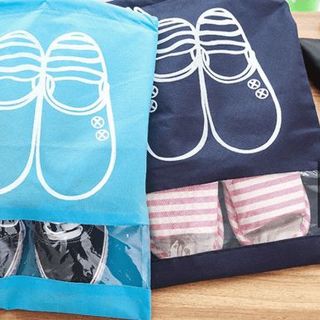 Túi đựng giày đá bóng dép du lịch  túi vải dây rút dựng giày thể thao giầy đá banh tiện lợi chống bụi bẩn size lớn