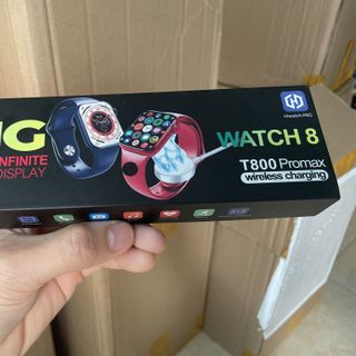 Đồng hồ Watch 8 T800 Pro Max 1.99 inch sạc không dây