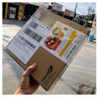 HỘP DẸT 30 TRỨNG GÀ ÁC LỚN (KHÔNG TRẤU) • FREESHIP HCM