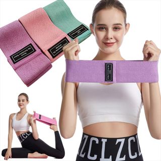 SP002-Dây kháng lực tập tay chân mông dây vải Power mini Band đàn hồi phụ kiện tập gym đa năng ( Có bán lẻ 3 size)