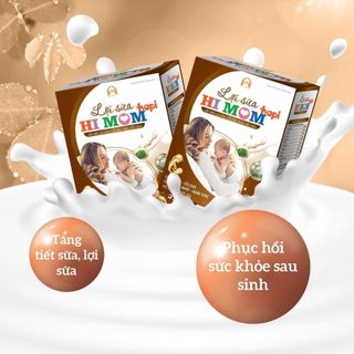 Lợi sữa HI MOM HAPI ,nhiều sữa,mát sữa, thông tắc sữa, thơm sữa ngay lần đầu sử dụng