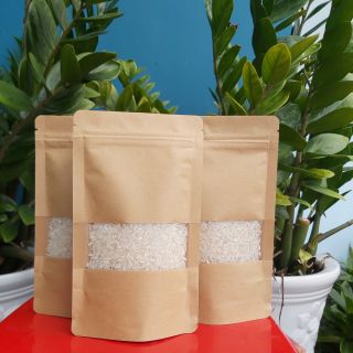 Túi giấy kraft cửa sổ full