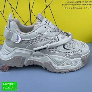 Giày thể thao nữ đế độn chất đẹp K489