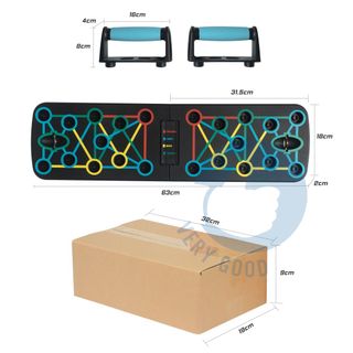 SP010-Dụng cụ hít đất đa năng, đồ chống đẩy sức chịu nặng siêu khỏe tại nhà cao cấp có vạch kẻ hướng dẫn