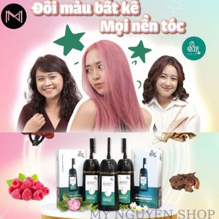 Dâu gội đổi màu tóc Sin Hải phủ màu Hạt Dẻ trẻ trung năng động