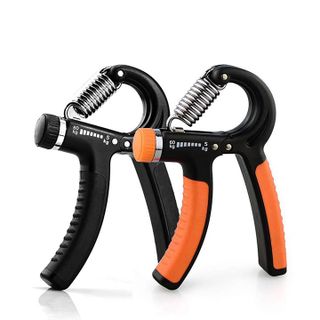 SP024-Kìm bóp tay kiềm tập lực tay đếm số chữ A dụng cụ tập gym có lò xo điều chỉnh lực 5 - 60kg tập cơ ngón tay hiệu quả
