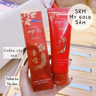 💥💥Sữa rửa mặt nhân sâm Hàn Quốc My Gold x1 giá sỉ