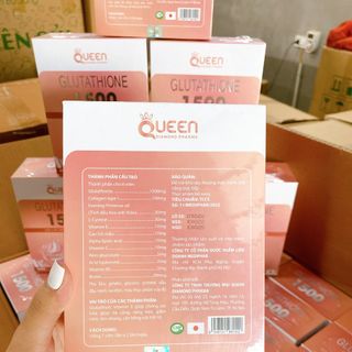 Viên Uống GLUTATHIONE 1500mg viên uống trắng da giảm nám mờ nhăn chống lão hoá