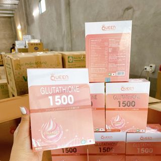 Viên Uống GLUTATHIONE 1500mg viên uống trắng da giảm nám mờ nhăn chống lão hoá