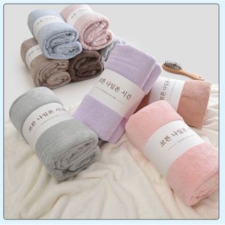 Khăn Tắm Lông Cừu Xuất Hàn, Size Lớn 70x140cm