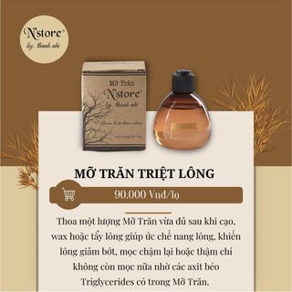 Mỡ trăn N'store làm đẹp