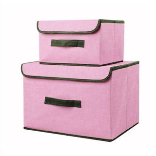 Hộp vải đựng đồ thùng đựng quần áo đồ chơi đa năng có nắp đậy