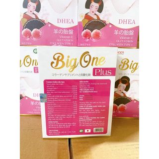 Viên uống Big One giúp săn chắc cho da vùng ngực giúp da vùng ngực và nhũ hoa mềm mại, trắng hồng - Hộp 2 lọ