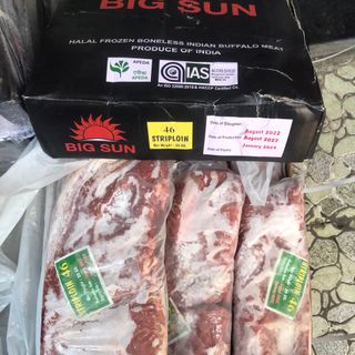 Thăn Ngoại Ms46 Lóc Gân Big Sun - Thịt Trâu Ấn Độ Thăn Ngoại Lóc Gân -Thùng 20kg