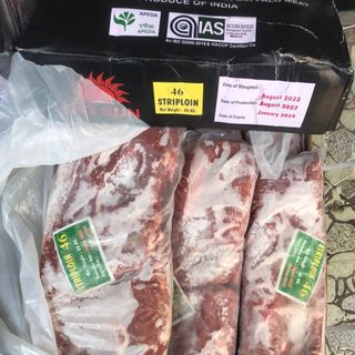 Thăn Ngoại Ms46 Lóc Gân Big Sun - Thịt Trâu Ấn Độ Thăn Ngoại Lóc Gân -Thùng 20kg