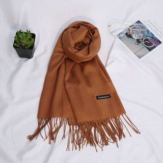 KTT06-Khăn choàng quàng cổ thời trang nam nữ mùa đông Cashmere Chất Len Dệt Mịn được chọn màu khổ rộng 67cm sang trọng