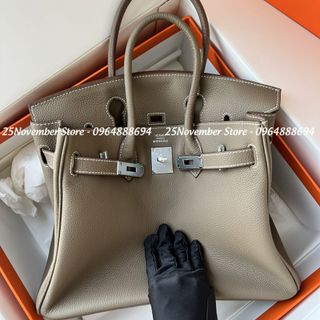 Túi Xách Nữ -Size 25Cm -Màu Ghi -Tag BạcBán Sỉ-Bán Buôn