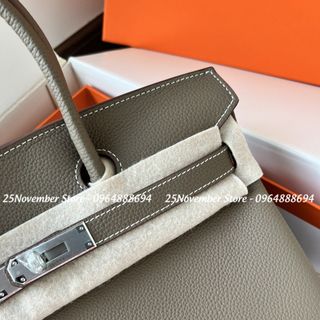 Túi Xách Nữ -Size 25Cm -Màu Ghi -Tag BạcBán Sỉ-Bán Buôn