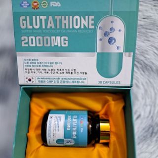 Viên uống trắng da toàn thân Glutathione 2000mg giúp cải thiện sinh lý nữ, cân bằng nội tiết tố nữ, giảm nám, tàn nhang giá sỉ