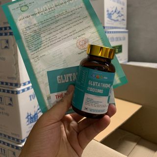 Viên uống trắng da toàn thân Glutathione 2000mg giúp cải thiện sinh lý nữ, cân bằng nội tiết tố nữ, giảm nám, tàn nhang