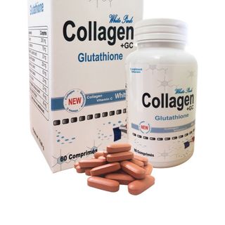 Collagen +GC lọ 60 Viên - Trắng đẹp da, giảm lão hóa... Nhập khẩu Pháp