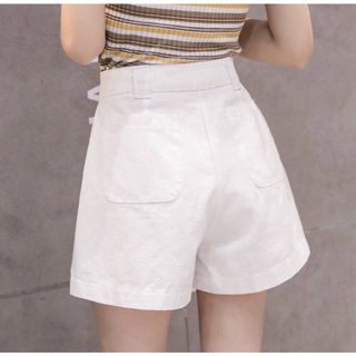 Quần short nữ kaki mềm lưng cao thiết kế túi lớn độc đáo quần đùi nữ bigsize ống rộng mặc ở nhà đi chơi dạo phố mùa hè