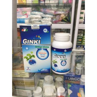 Viên uống bổ não GINKI - Hoạt huyết, tiền đình, giảm nguy có đột quỵ, đau đầu, mất ngủ... Nhập khẩu Pháp