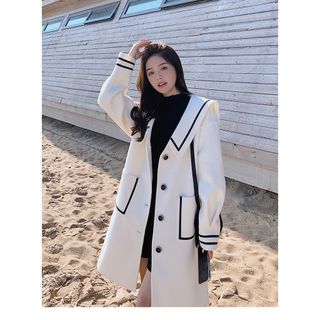 Áo vest blazer nữ dáng dài The workshop , áo khoác mùa đông nữ hàn quốc bao đẹp