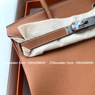 Túi Xách Nữ -Size 25Cm -Màu Nâu-Tag Bạc Bán Sỉ-Bán Buôn