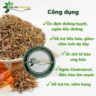 [Kèm toa] Hoa Đu Đủ Đực Khô Nguyên Chất Hỗ Trợ Ho, Tiêu Hóa, Ngừa Ung Thư - Dược liệu Phương Thảo giá sỉ