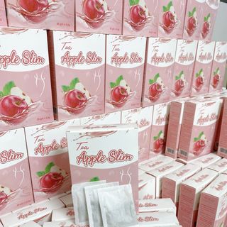 Trà thảo mộc giảm cân thải mỡ trà táo túi lọc đốt mỡ detox cơ thể giảm vòng 2 hộp 25 gói