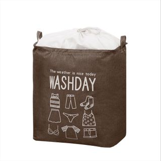 Giỏ đựng quần áo bằng vải cỡ lớn, túi đựng chăn màn đa năng washday