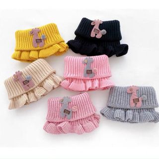 Khăn len nhún Quang cổ dạng ống siêu xinh