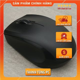 Chuột Không dây Máy Tính Genius NX-8006S Đen Đỏ Chính Hãng Tiện lợi Siêu Bền
