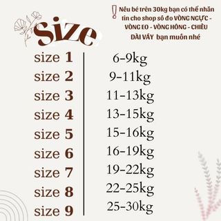 Đầm xòe cho bé gái cao cấp, váy bé gái mùa hè, váy công chúa cho bé gái, váy bé gái size đại