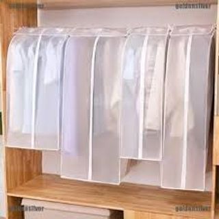 Túi bọc quần áo túi nilon bọc đựng để bảo quản vest quần áo chống bụi trong suốt bao trùm cất treo tủ tiện dụng giá sỉ