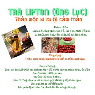 Trà lipton thảo mộc