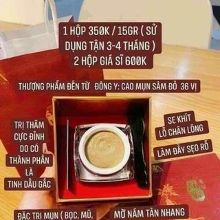 Cao mụn 36 vị giá sỉ