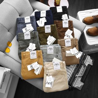 Quần dài kaki Hàn Quốc thời trang thời thượng, hiện đại chất co giãn, mềm mại và thoáng khí Sỉ Chỉ Từ 1 Ri