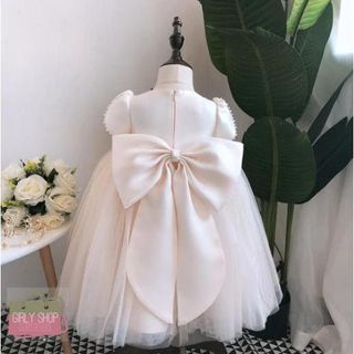 Đầm công chúa bé gái, váy công chúa lưới tay phồng cực xinh phù hợp cho bé dự tiệc sinh nhật đám cưới giáng sinh cho bé từ 1 tuổi - 10 tuổi, 6kg-45kg
