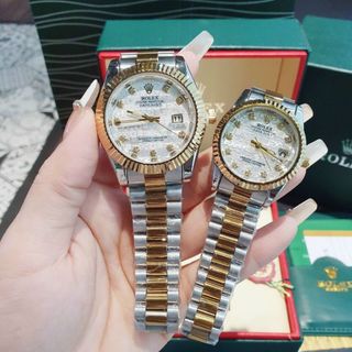 ĐỒNG HỒ ROLLEX COUPLE LOGO NEW